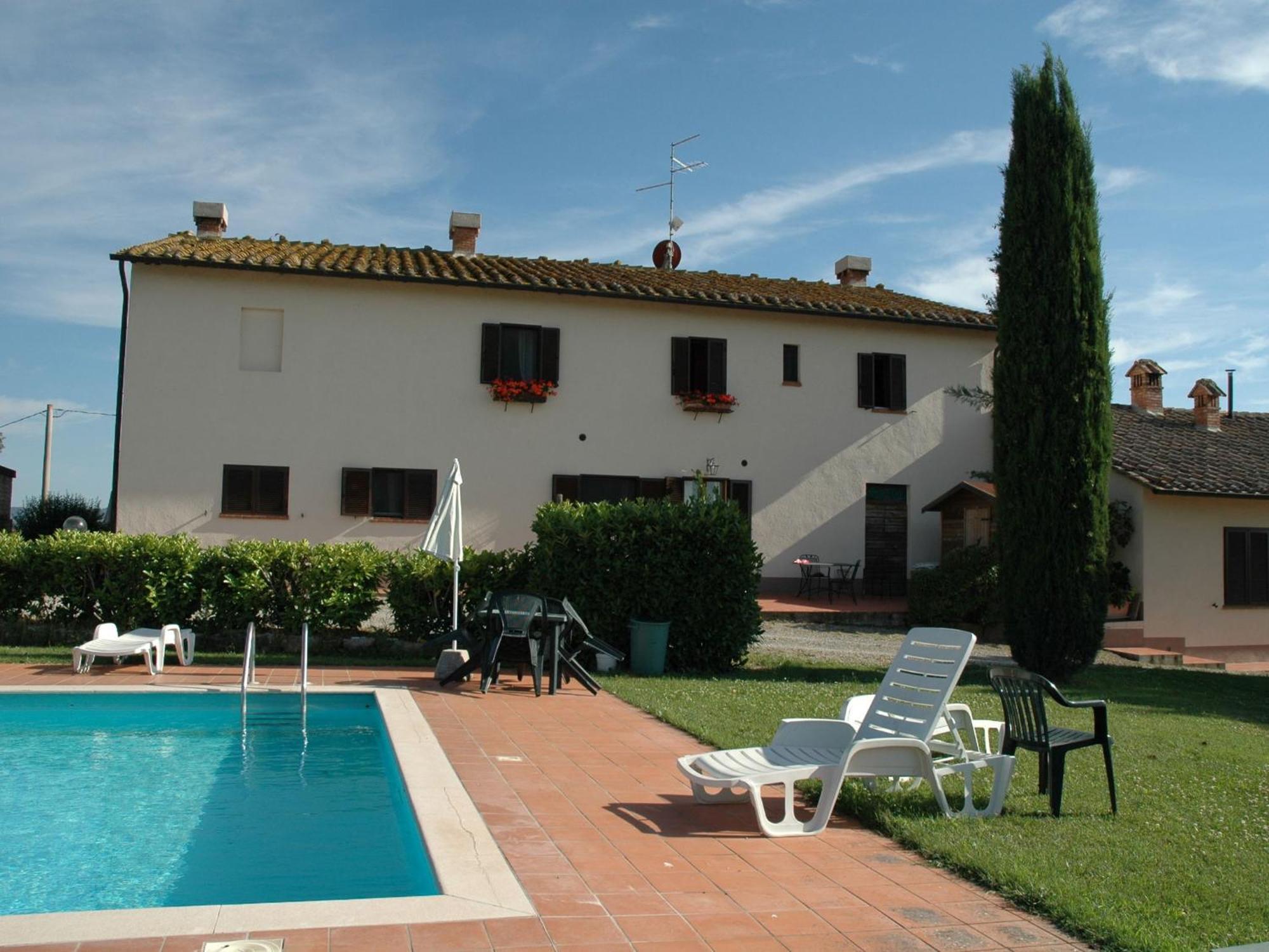 Ferienwohnung Spacious Farmhouse In Pienza With Swimming Pool Contignano Exterior foto