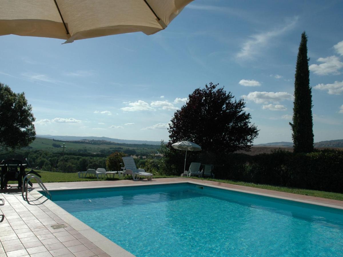 Ferienwohnung Spacious Farmhouse In Pienza With Swimming Pool Contignano Exterior foto