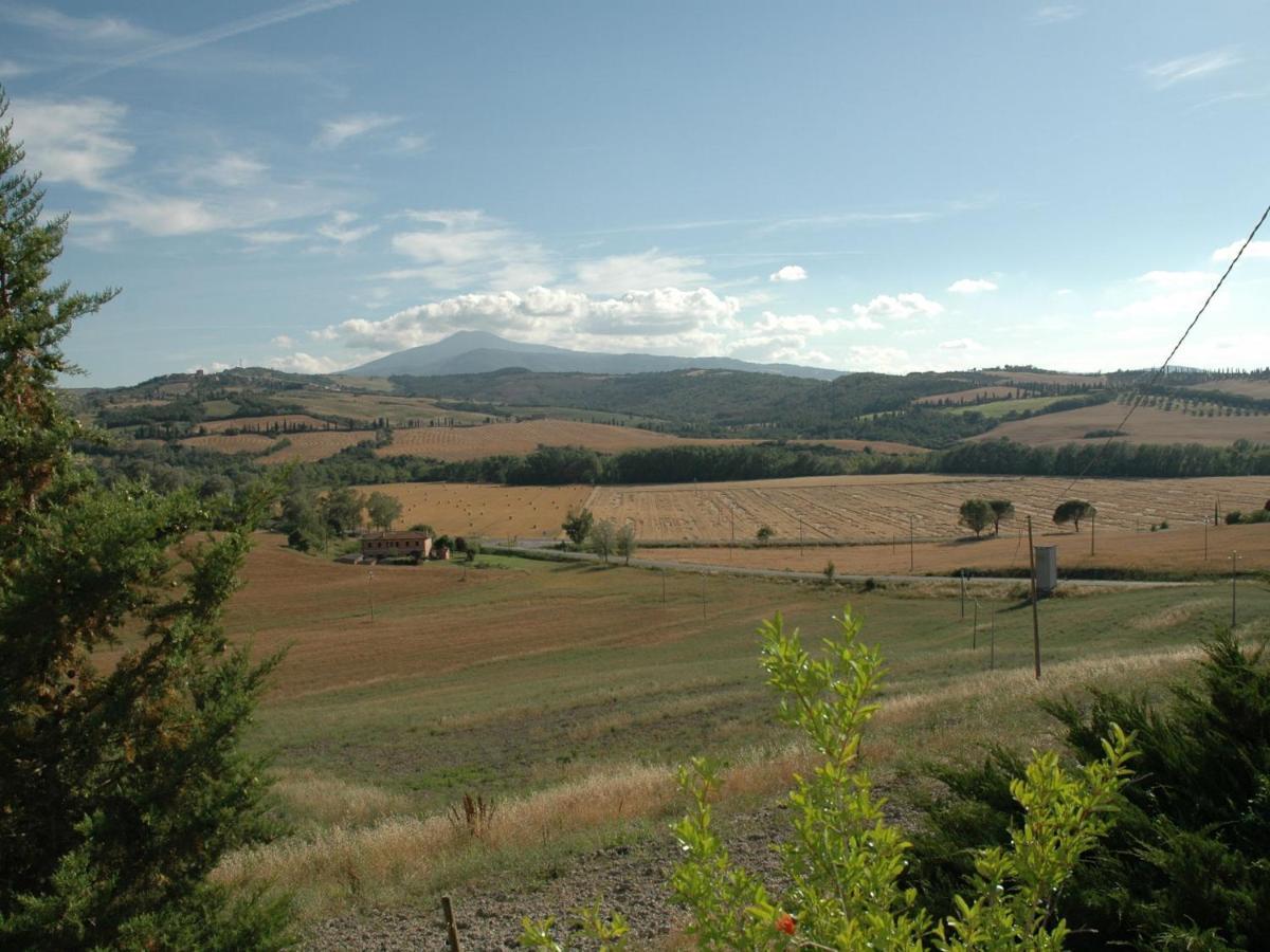 Ferienwohnung Spacious Farmhouse In Pienza With Swimming Pool Contignano Exterior foto